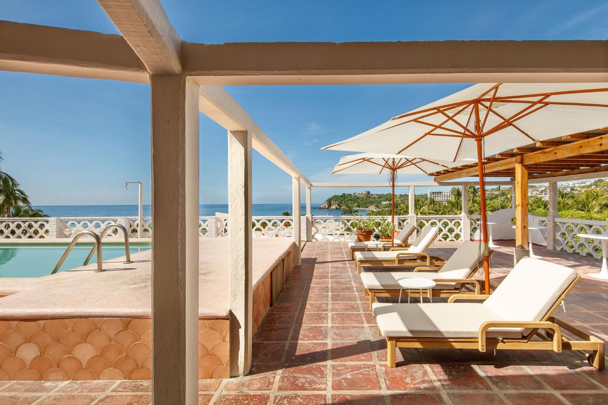 Hotel Flor De Maria Puerto Escondido  Eksteriør bilde