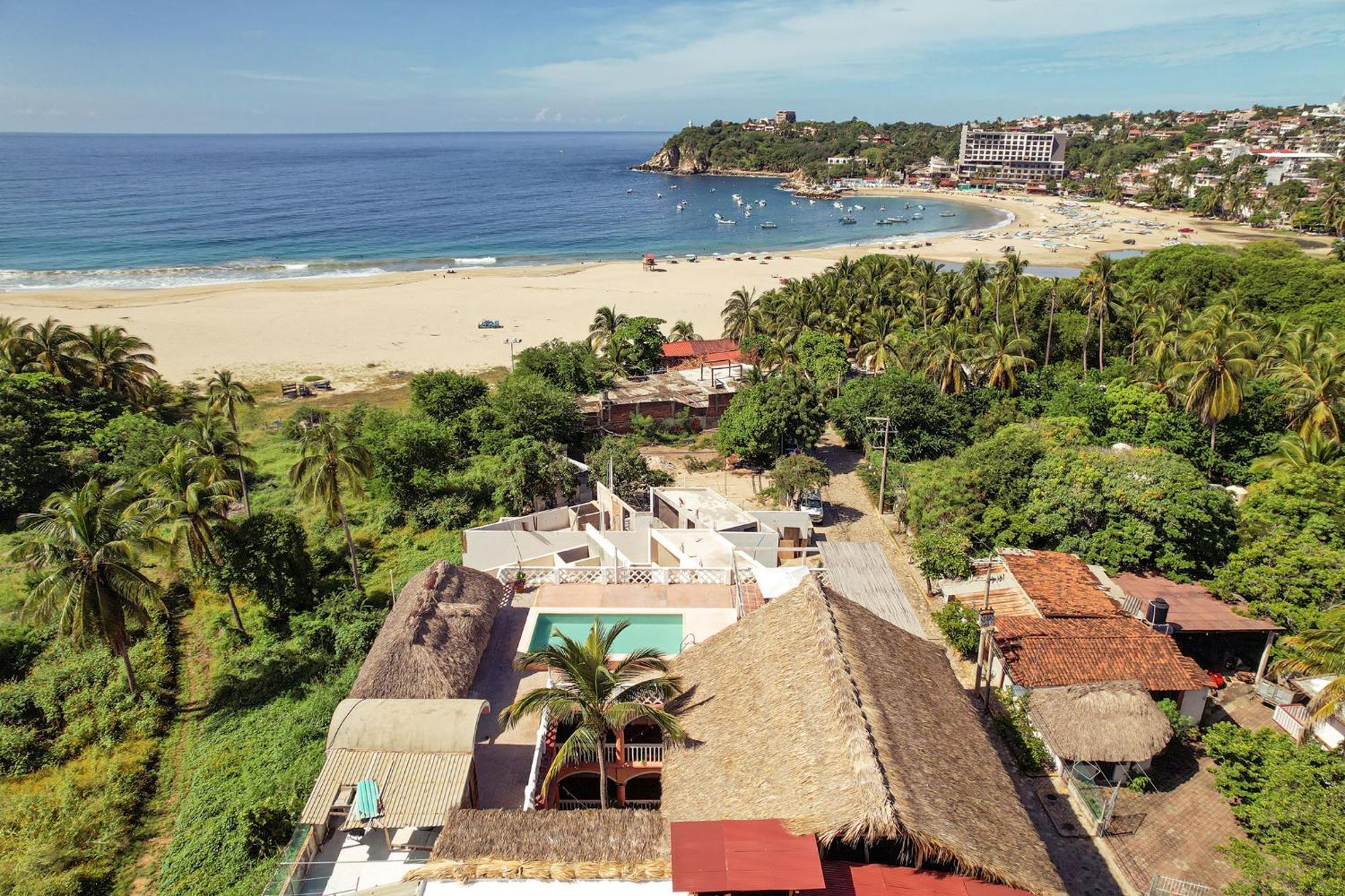 Hotel Flor De Maria Puerto Escondido  Eksteriør bilde