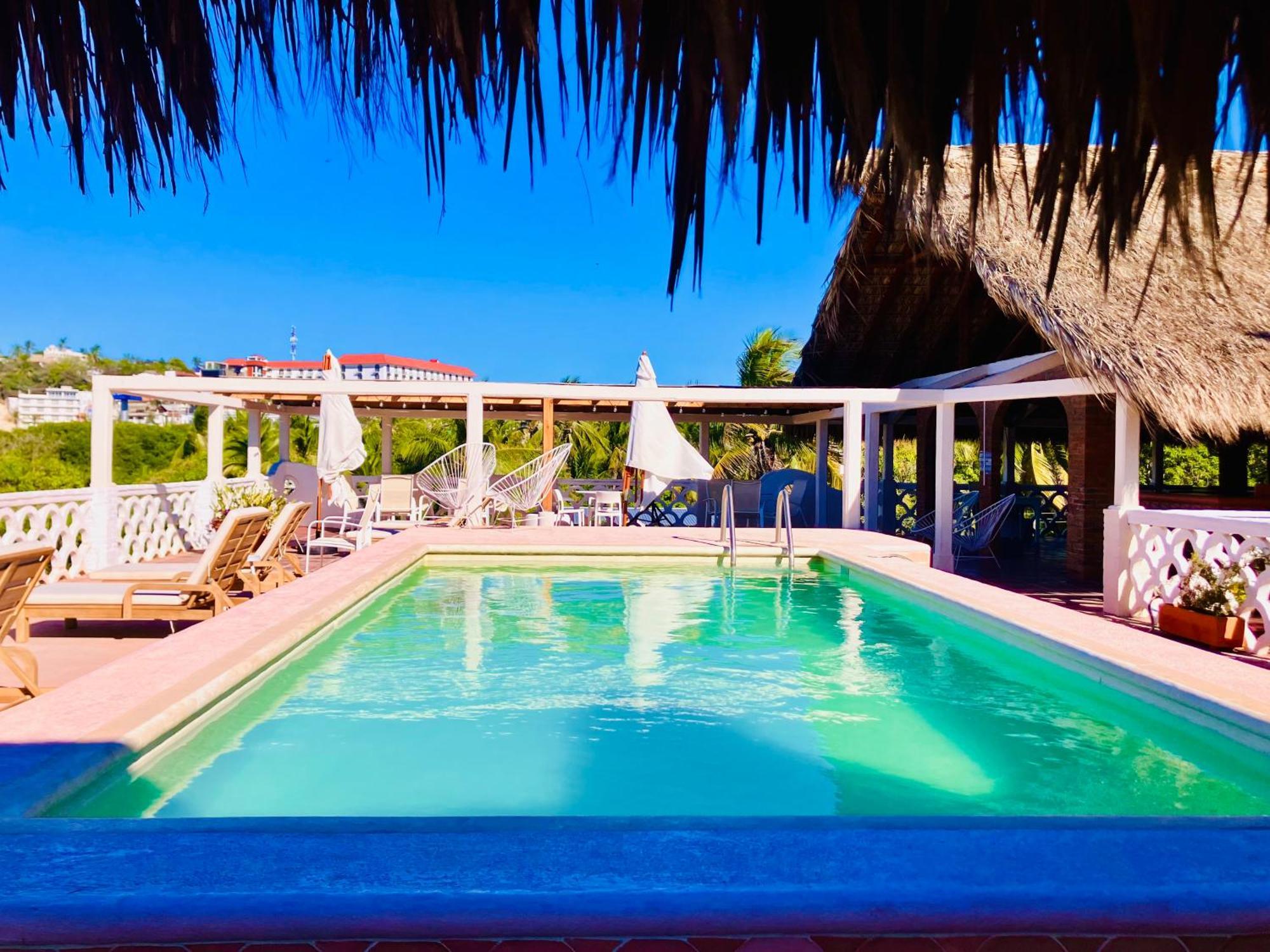Hotel Flor De Maria Puerto Escondido  Eksteriør bilde